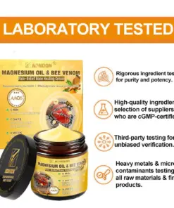 ADNOON® Magnesium Oil & Bee Venom Pain-Relief Bone Healing Cream