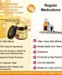 ADNOON® Magnesium Oil & Bee Venom Pain-Relief Bone Healing Cream