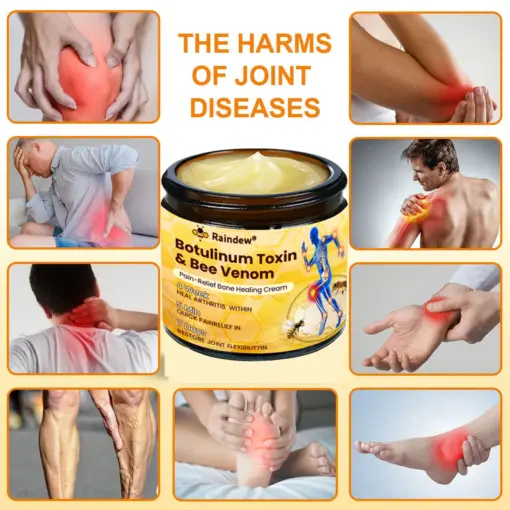 Raindew® Botulinum Toxin & Bee Venom Pain-Relief Bone Healing Cream